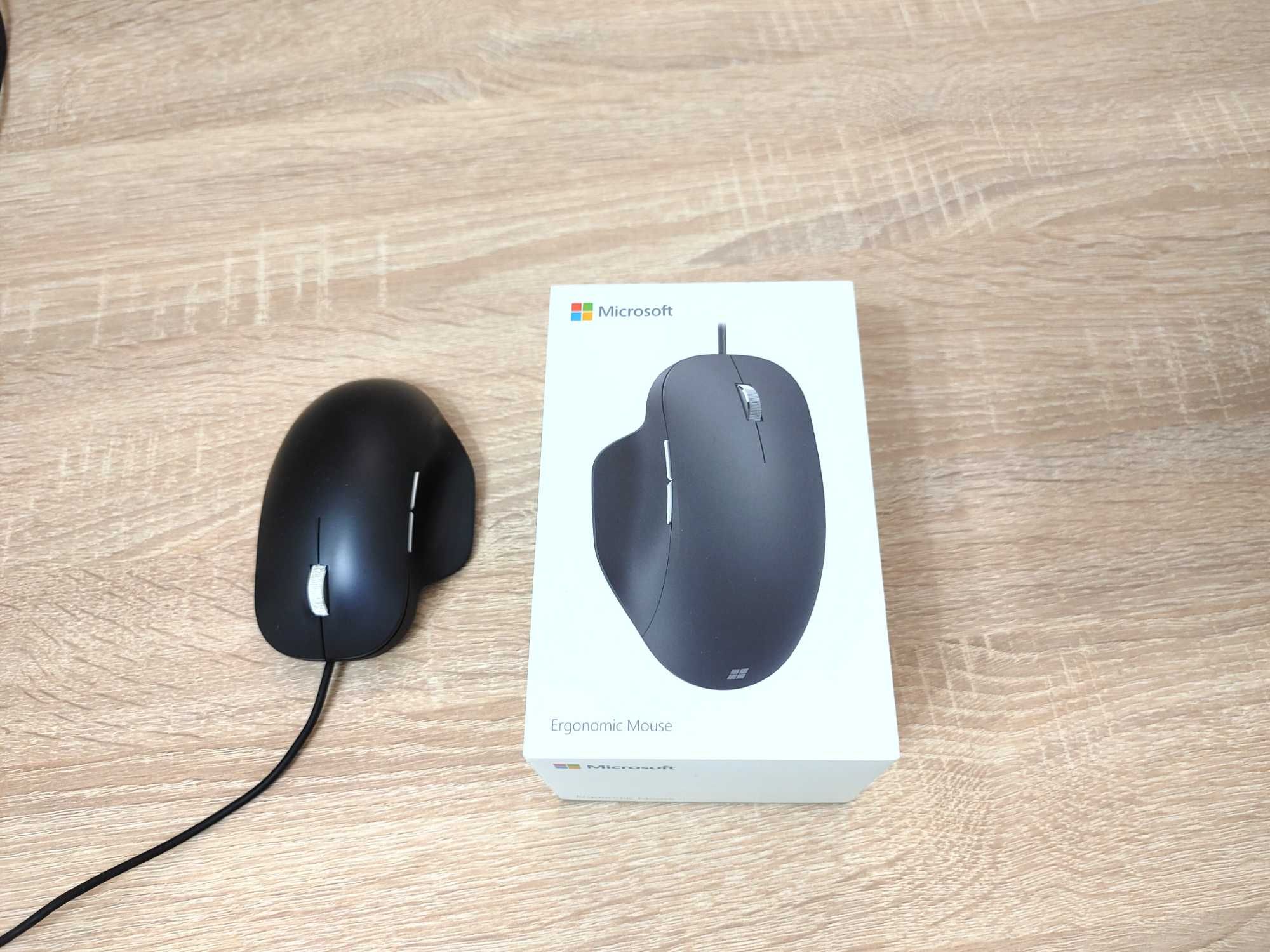 Миша Microsoft Ergonomic USB Black (RJG-00010)