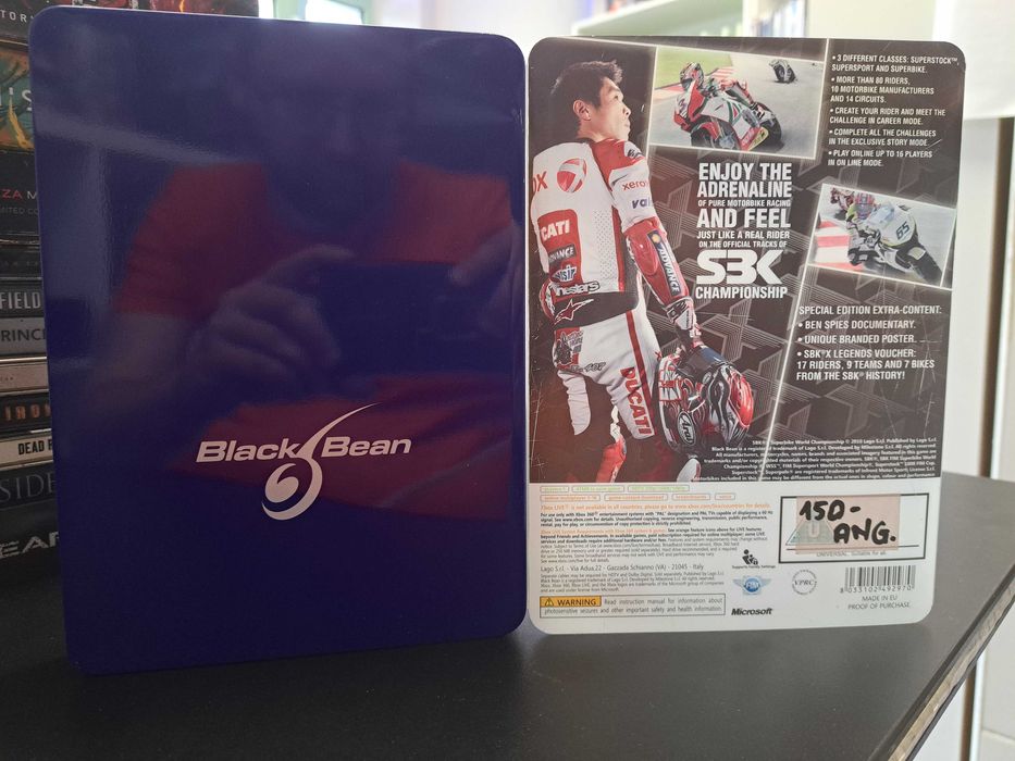 SBK X Superbike World Champ X360 STEELBOOK Wysyłka Sklep Mokotów