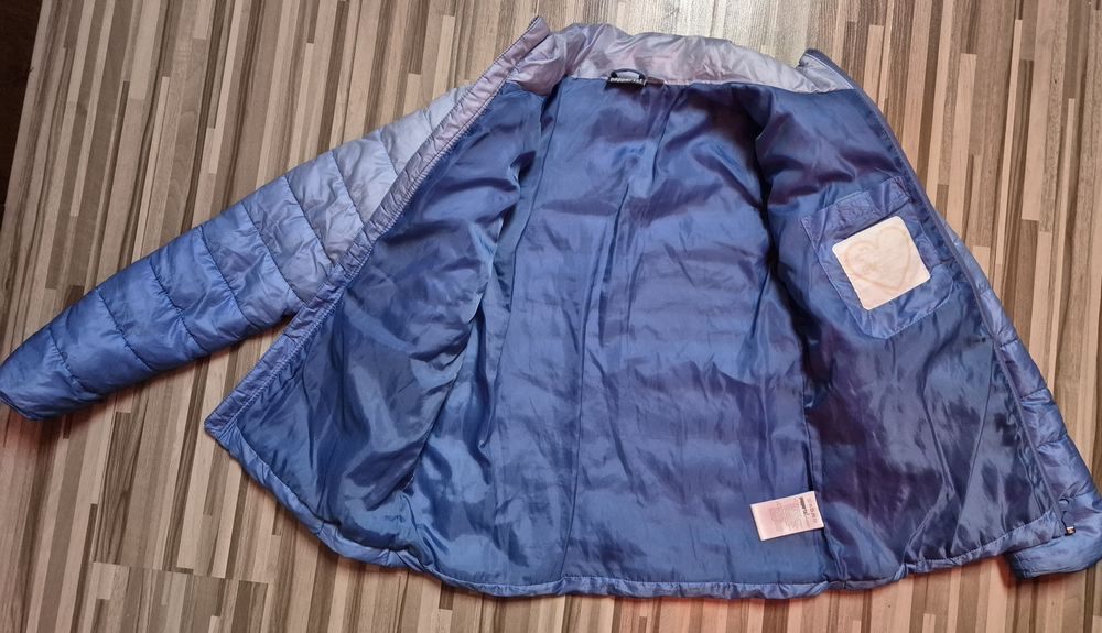 Kurtka błękitna 146 dziewczęca przejściowa