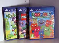 3 gry na Ps4 - Ugly Dolls, Lego Marvel super heroes, Yooka-Latlee
