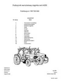 Instrukcja napraw Massey Ferguson MF 4243, 4245, 4253, 4255, 4260