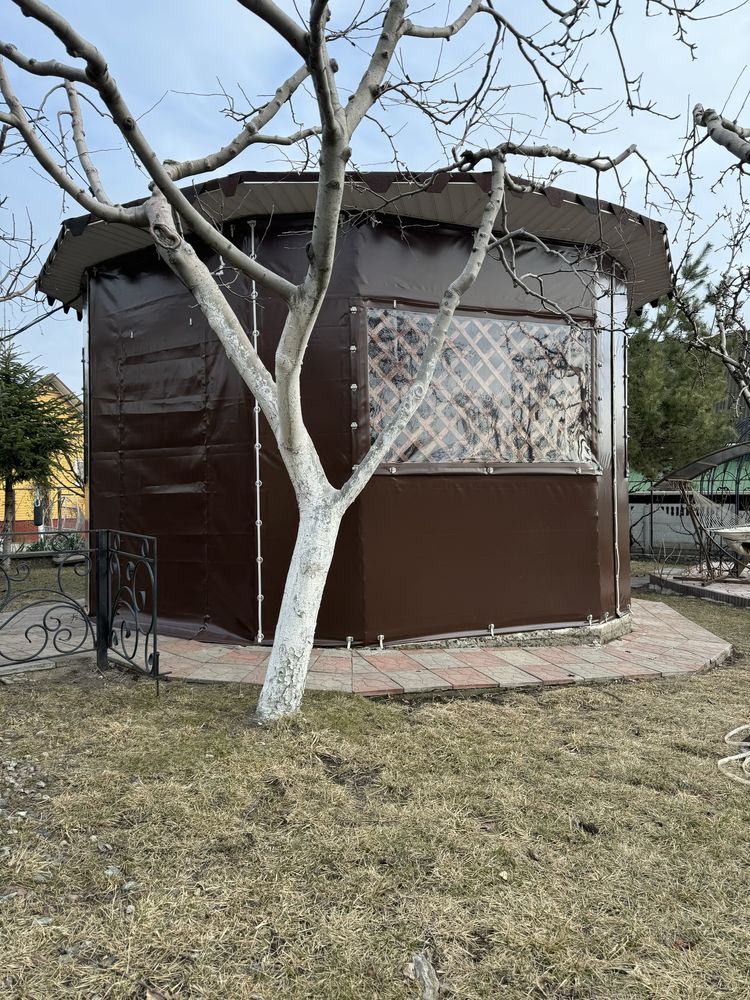 Плівка для альтанки, прозора