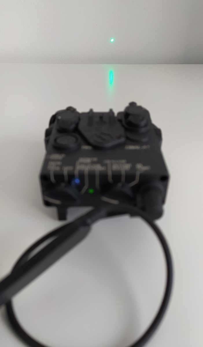 WADSN replika DBAL A2 (latarka - zielony laser - IR) kolor czarny
