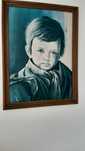 Quadro menino da lágrima