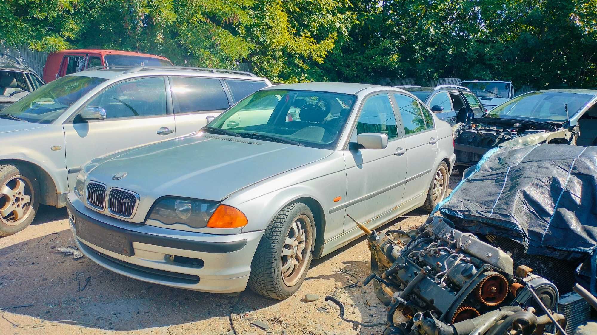 BMW E46 maska zderzak przód tył klapa błotnik drzwi lampy części
