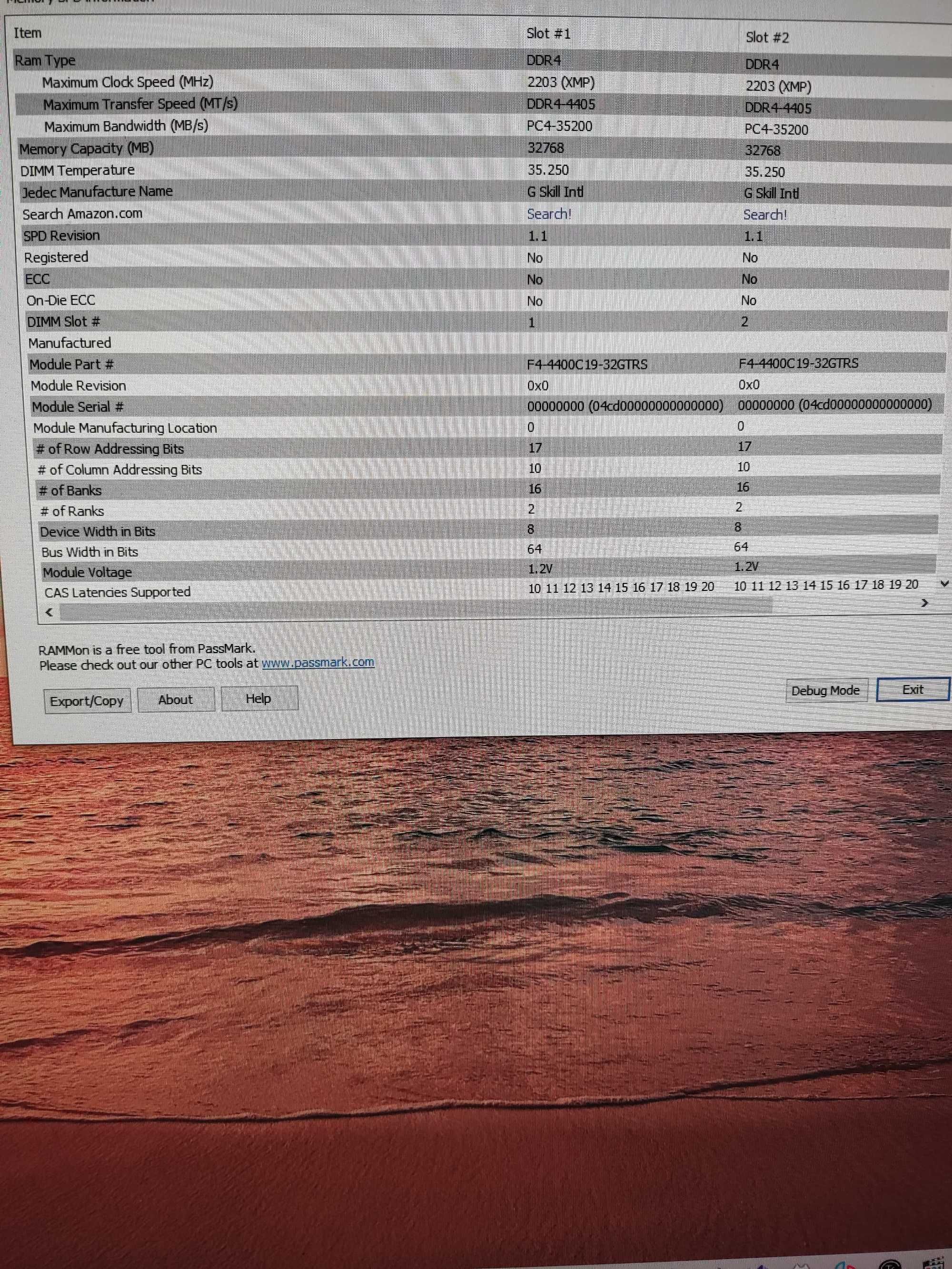 Pamięć G.Skill Trident Z Royal, DDR4, 64 GB (2x32GB), 4400MHz, CL19