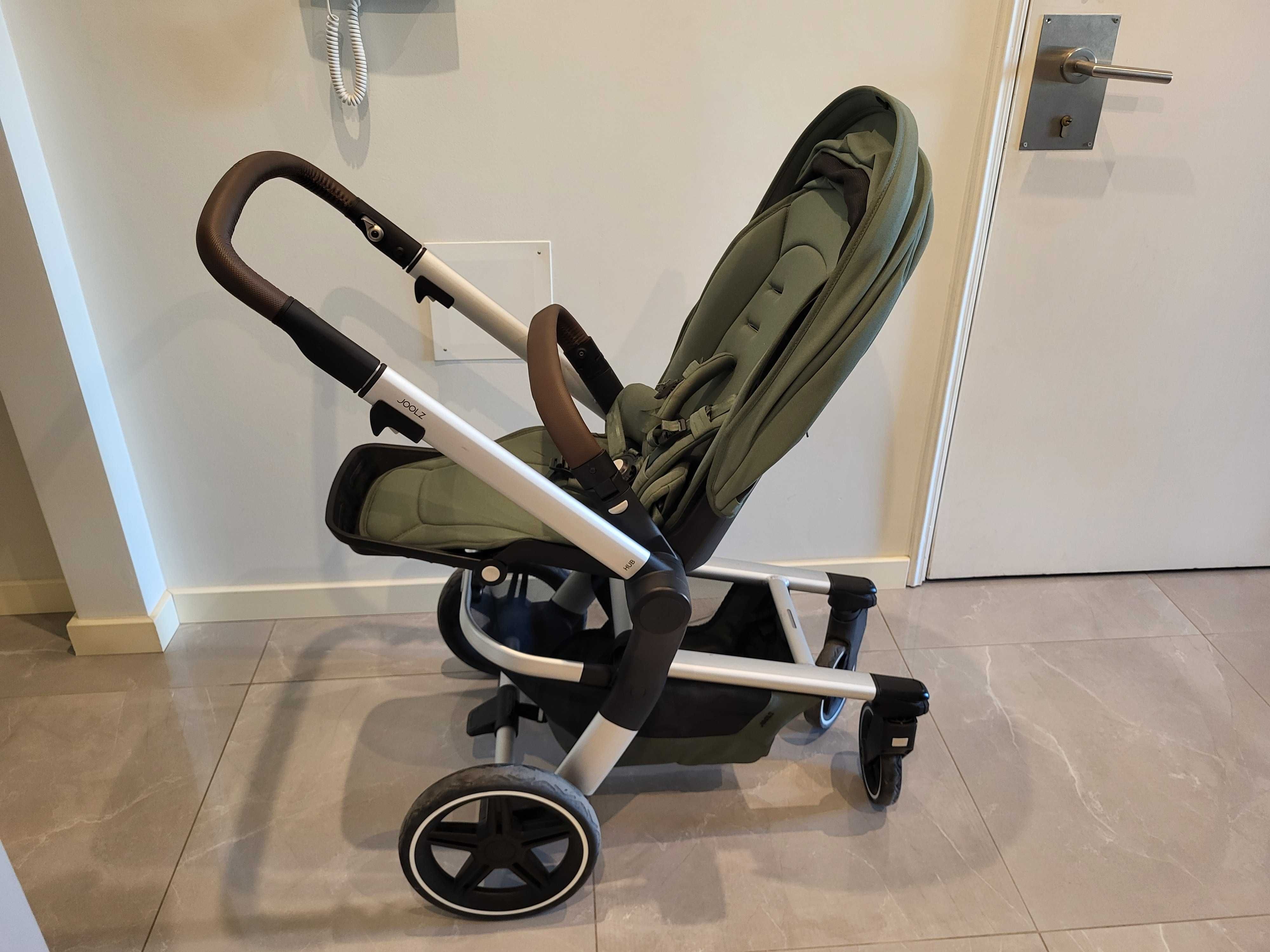 Carrinho Joolz Hub+ com Alcofa e Cocoon