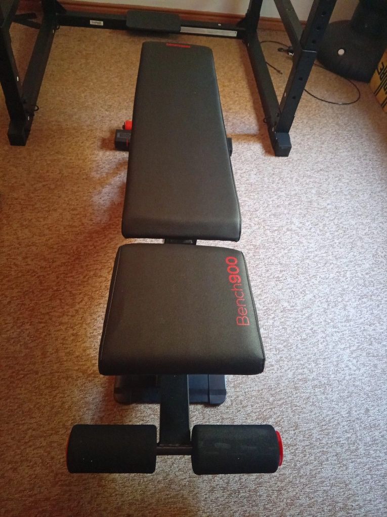 Rack e banco musculação