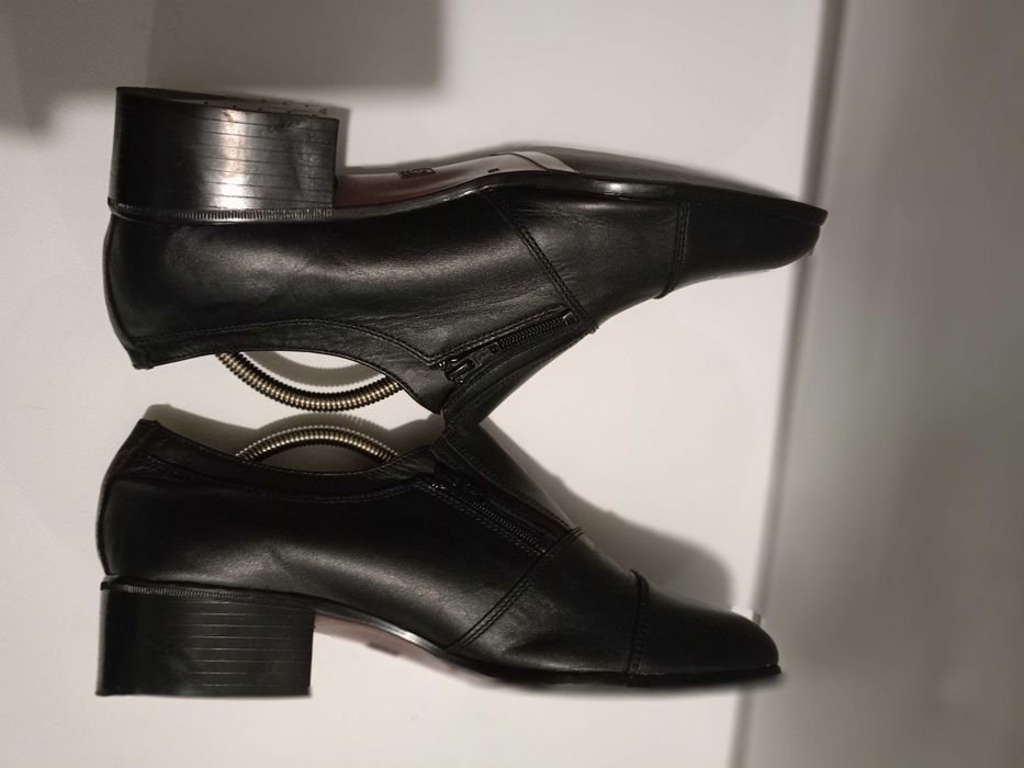 Мужские кожаные туфли американского бренда SoftWalk р. 45