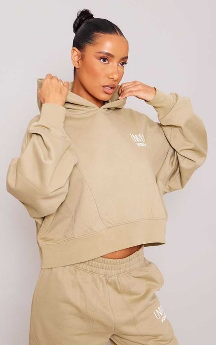 Оливкове худі преміум-класу на флісі PLT