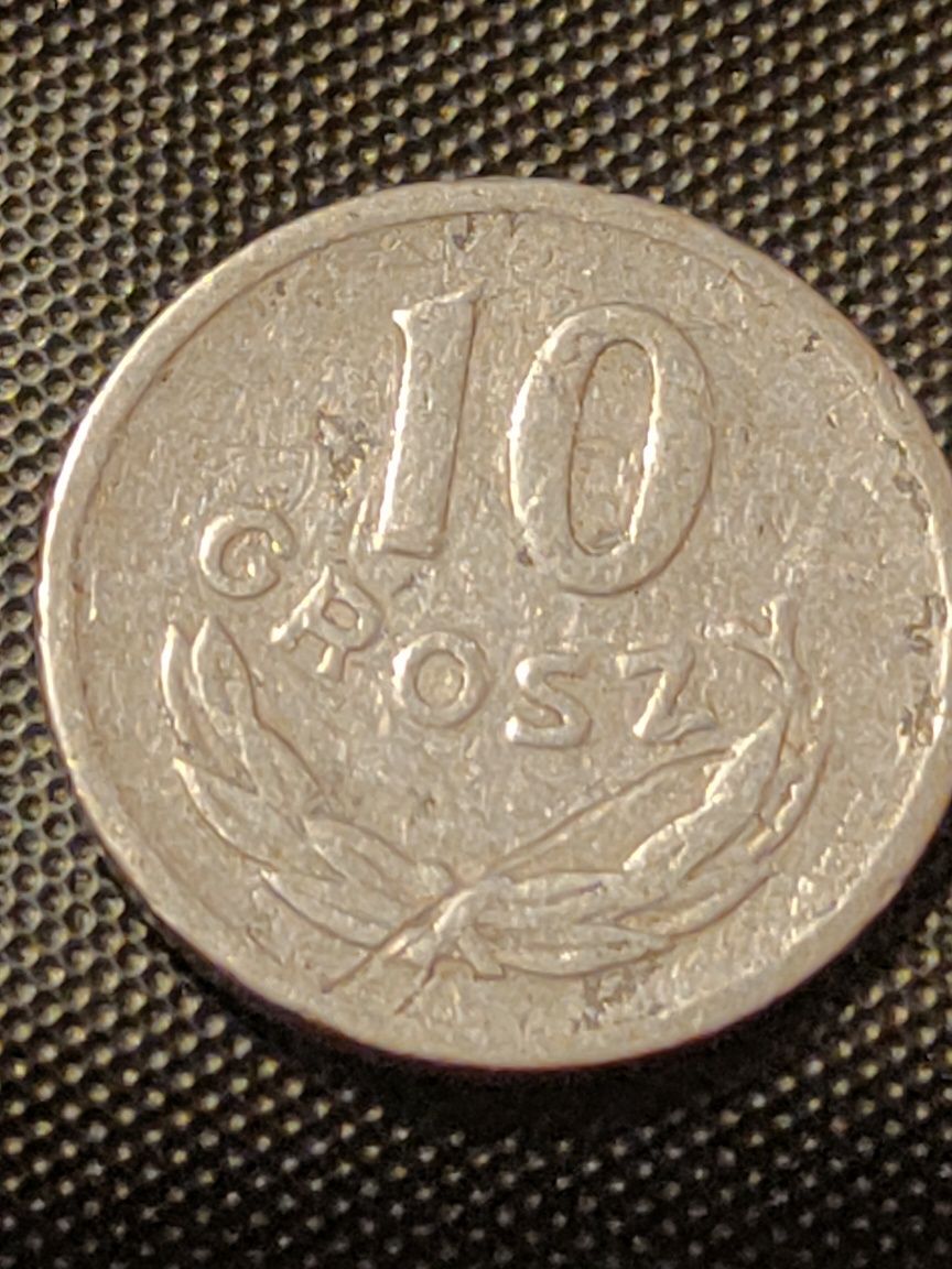 Moneta 10 groszy z 1949
