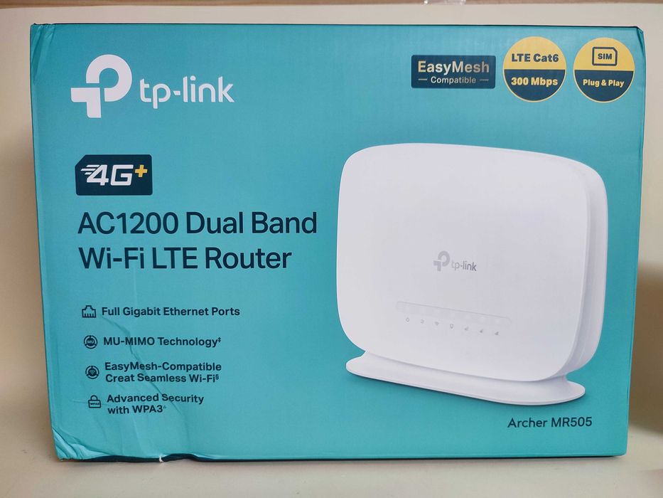 Tp-Link MR505 4G+ 300mbps Router Cat.6