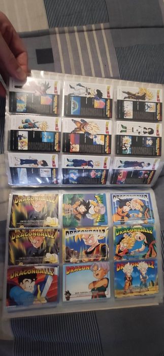 DragonBall Z coleção de cromos