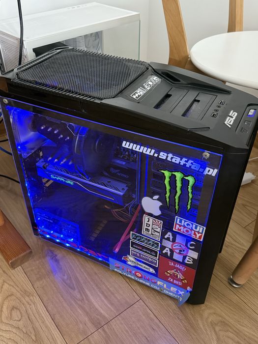 Komputer I5 2500K 4.5GHz / RX 480 8GB / 12GB RAM / SSD