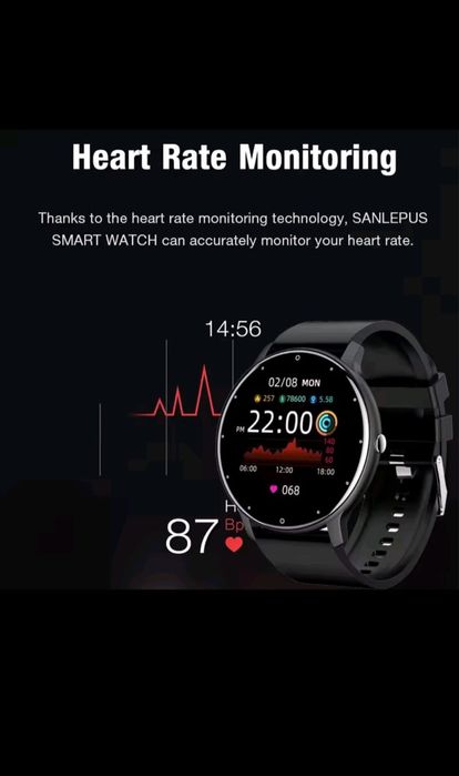 Smartwatch Preto-IP67