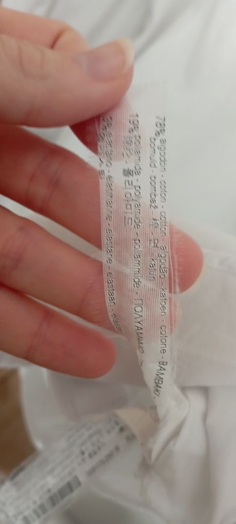 Zara biała koszula damska rozmiar M