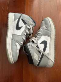 air jordan 1 silver