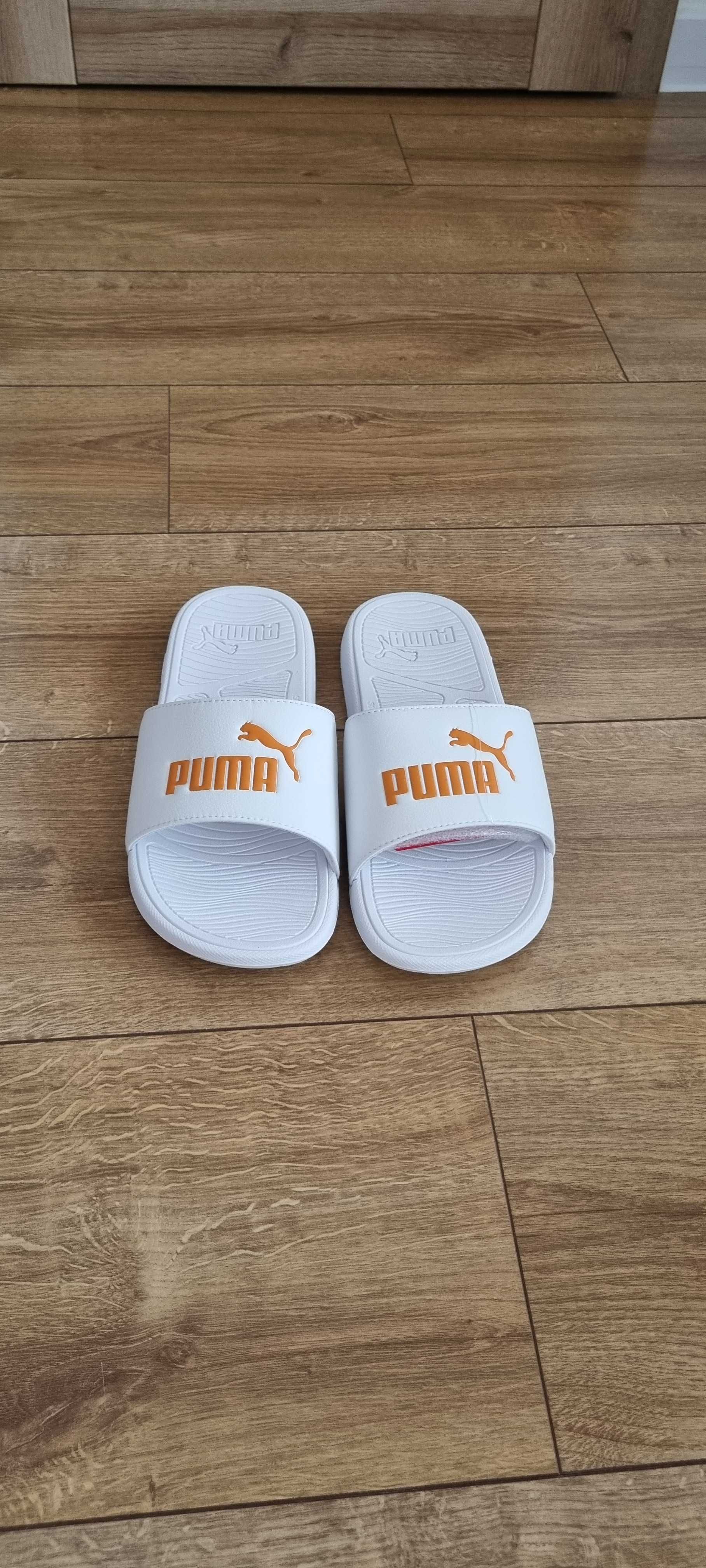 Klapki Puma Białe