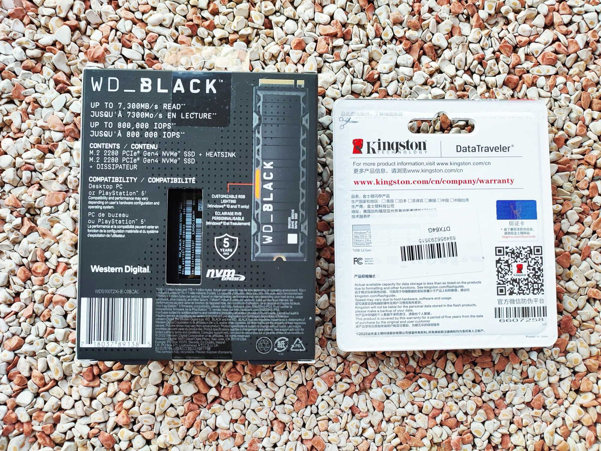 Dysk SSD m.2 NVMe PCIe 4.0 WD BLACK SN850X 1TB + pendrive 64GB USB 3.2
