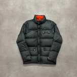 Kurtka puchowa Nike Down Puffer Jacket Swoosh Vintage Y2K 90s