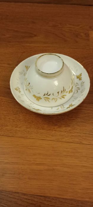 Tacinha com prato antiga