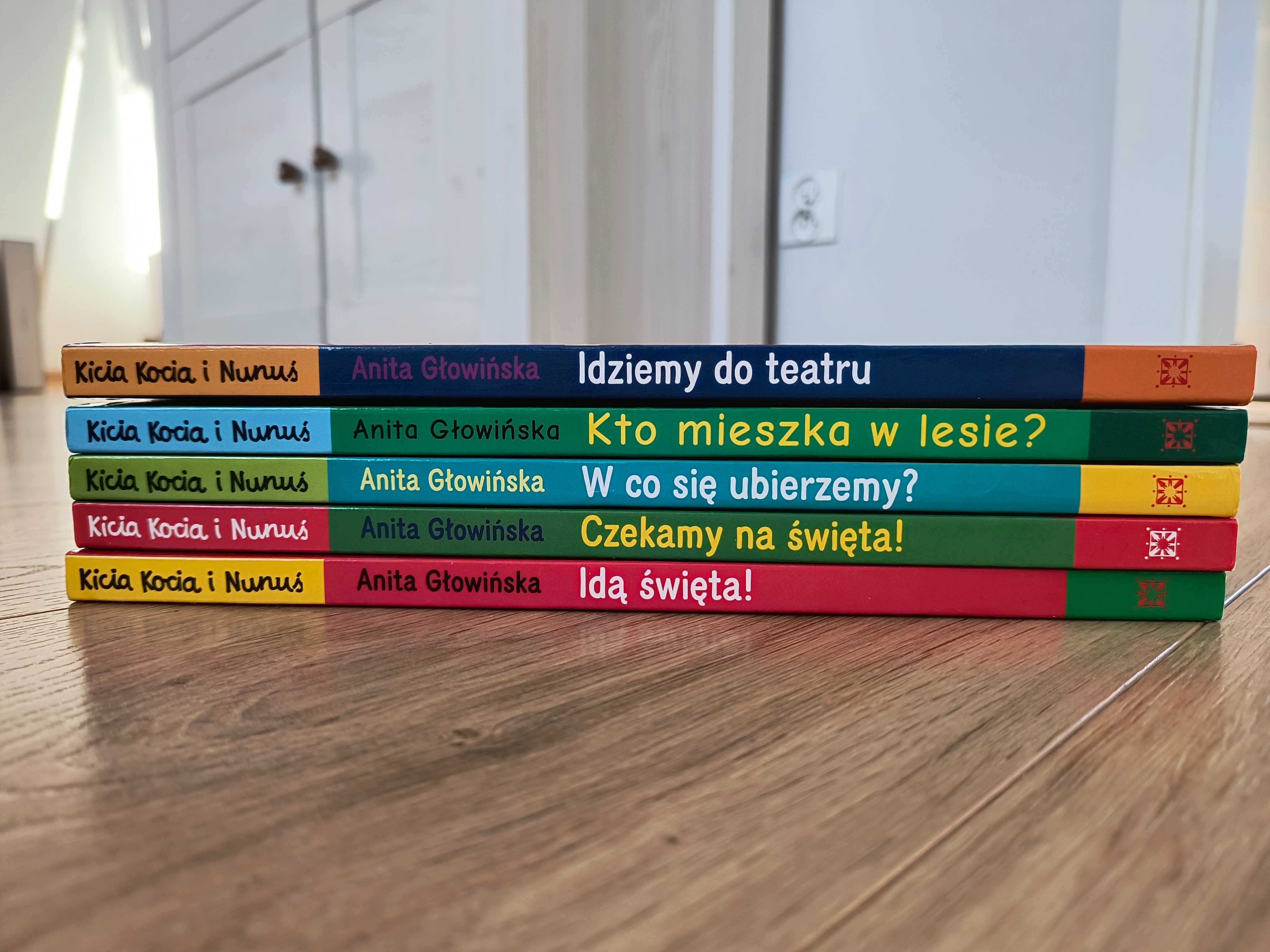 Kicia Kocia i Nunuś - 5 książek