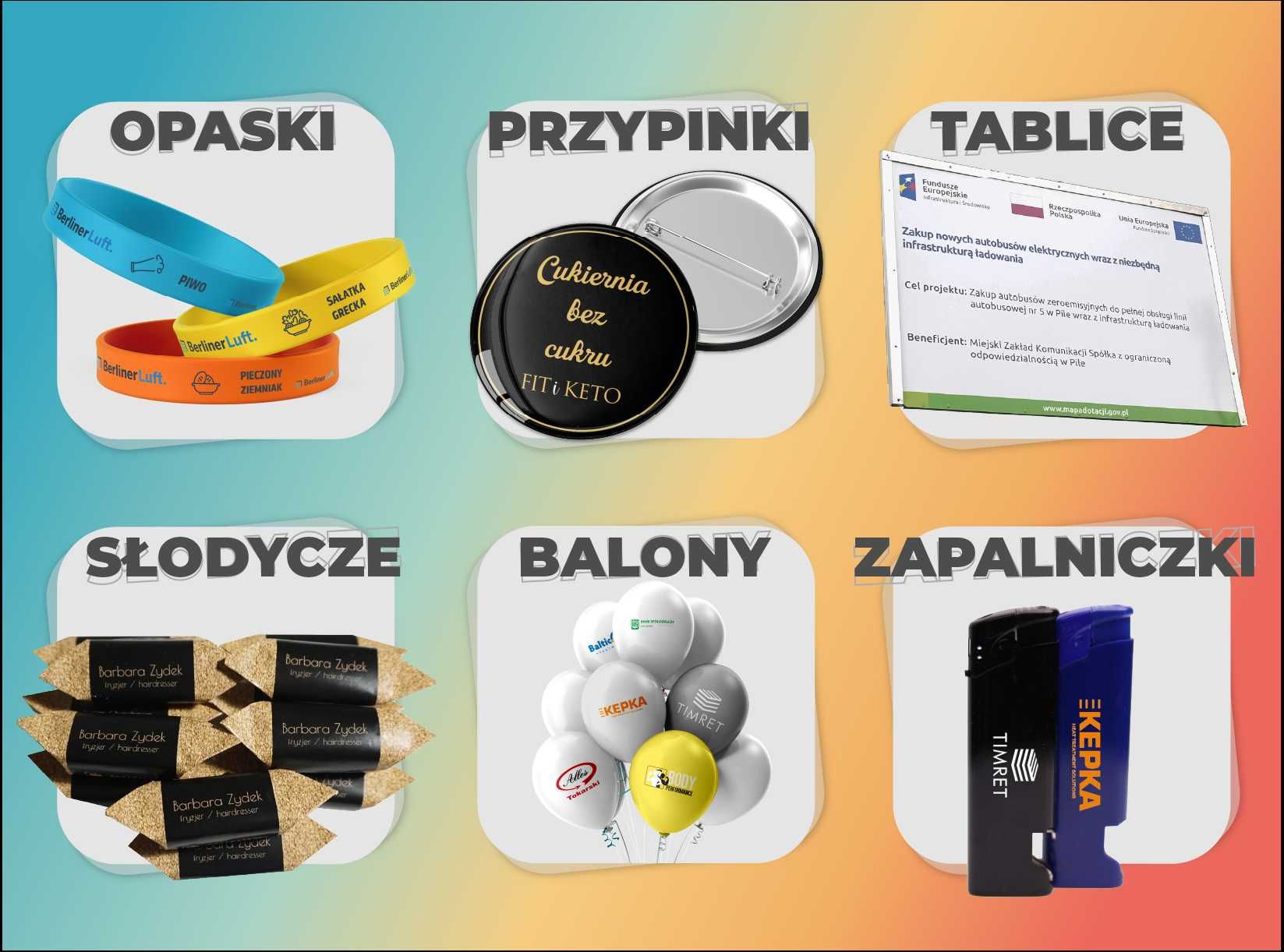 WIZYTÓWKI ulotki BANERY teczki NOTESY katalog NAKLEJKI szyld tabliczki