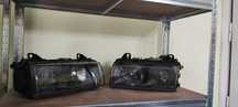 BMW E36 Lampy BLACK Bosch Soczewka NOWE Szkła Reflektory Krzyże super