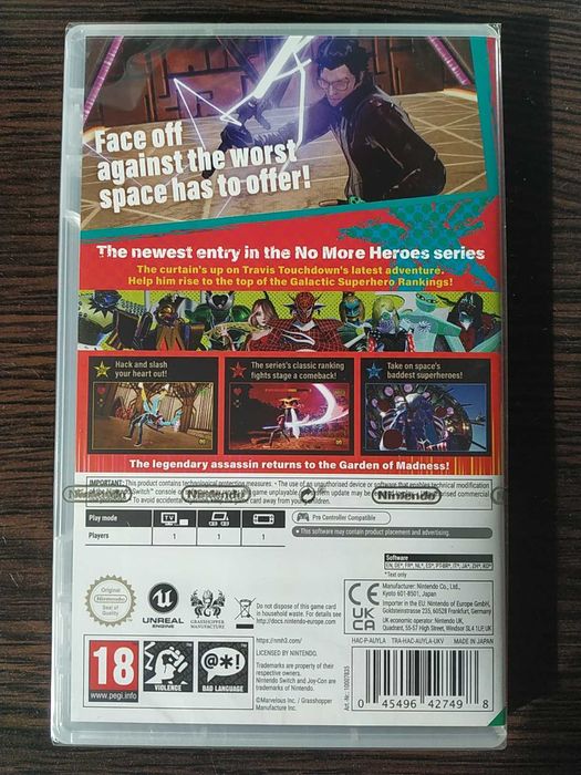 Gra - No More Heroes III - Nintendo Switch - Nowa