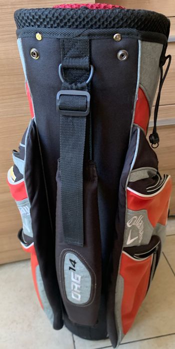 Torba golfowa do golfa CALLAWAY ORG 14 pasek 14 komorowa ŁADNY stan