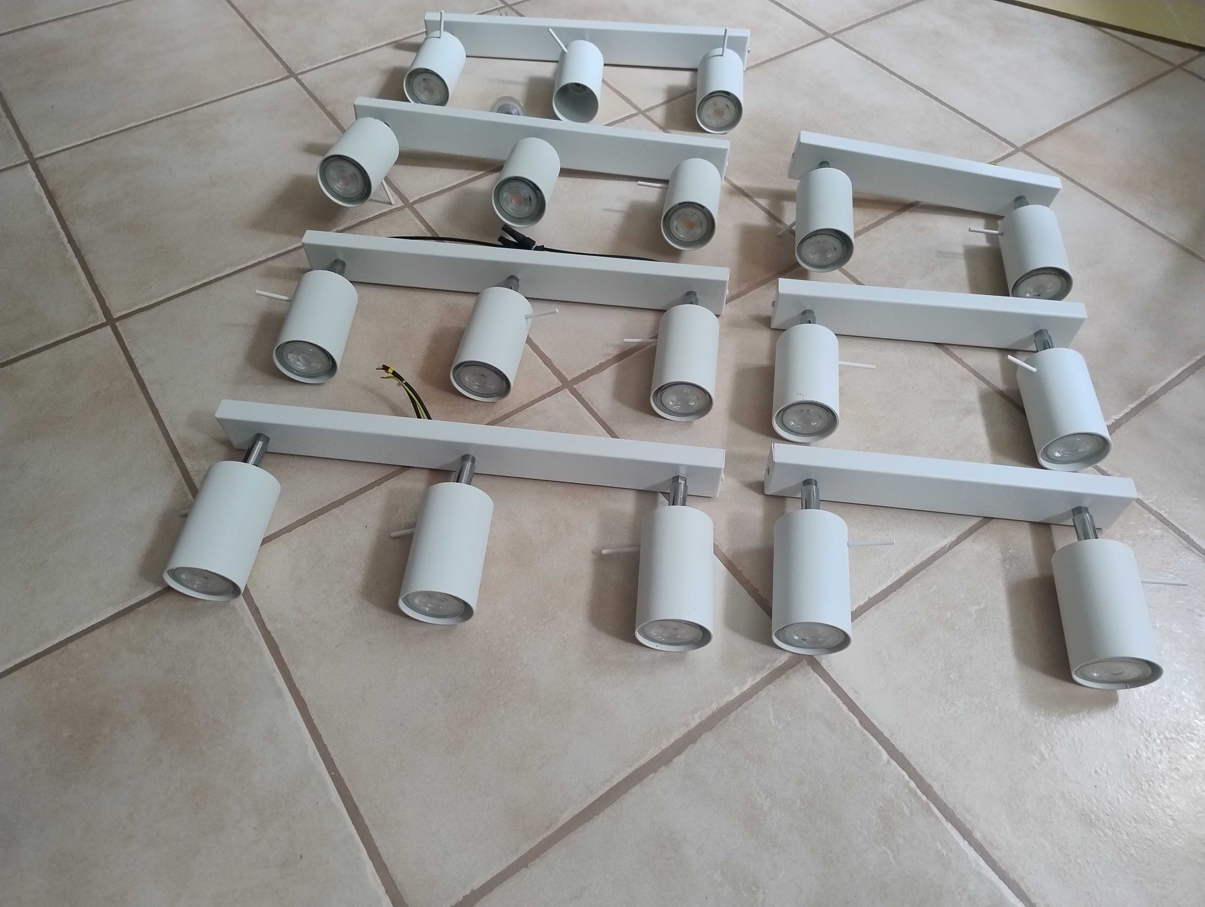 Lampy sufitowe białe