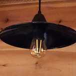 Lampy metalowe czarne