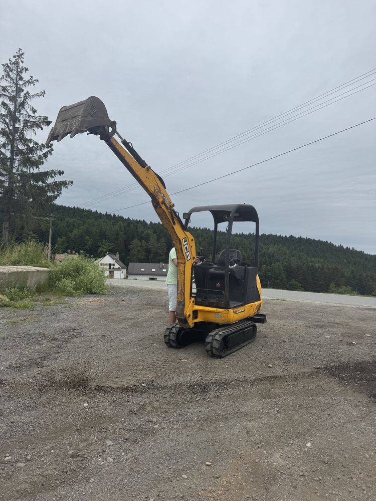 Mini koparka jcb 8014 kubota 2015 rok bobcat e25 case 1.5 tony zamiana