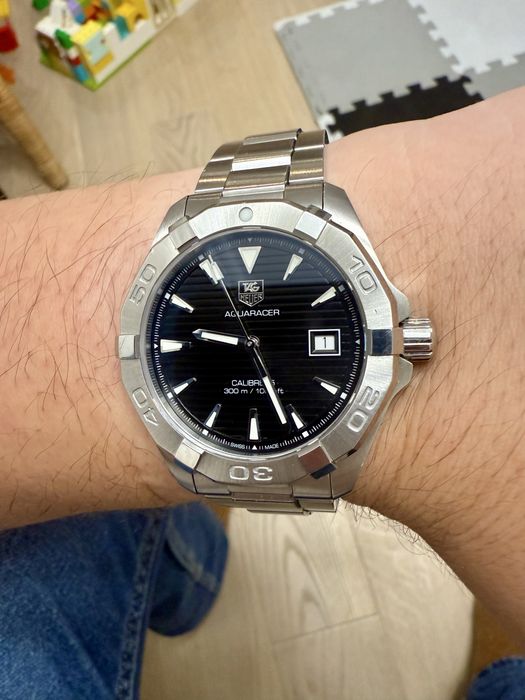 TAG Heuer Aquaracer WAY2110 full set, pełna bransoleta, bdb stan