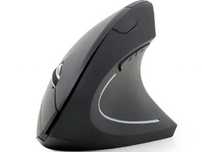 Rato Wireless Ergonómico 6 Botões Preto