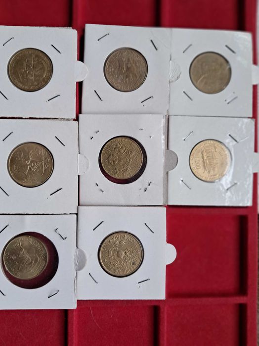 MOEDAS ANTIGAS  – Itália – Comemorativas – 200 Liras