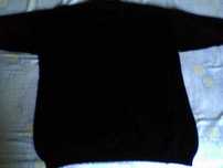 Camisola de Inverno Preta (100% lã, como nova)