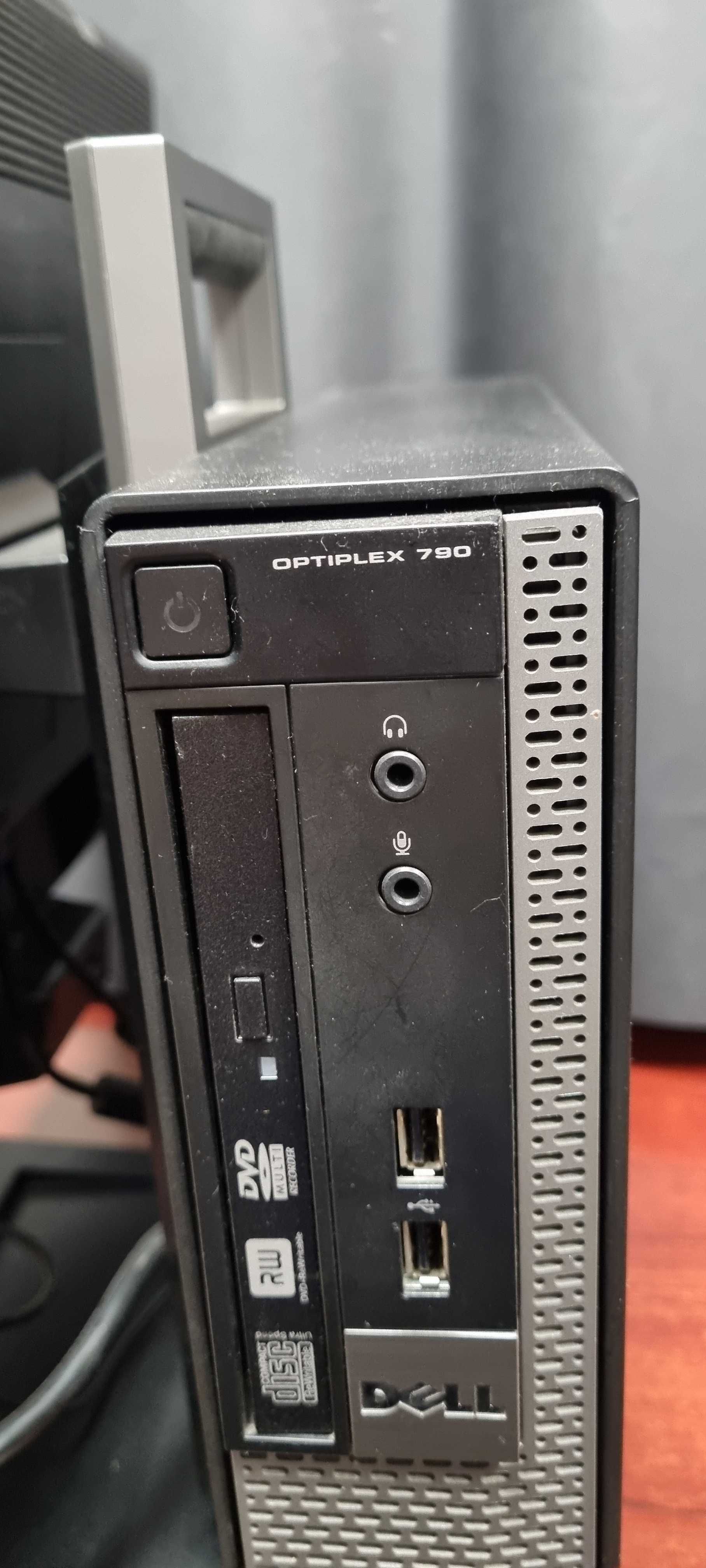 Komputer stacjonarny Dell + monitor Dell