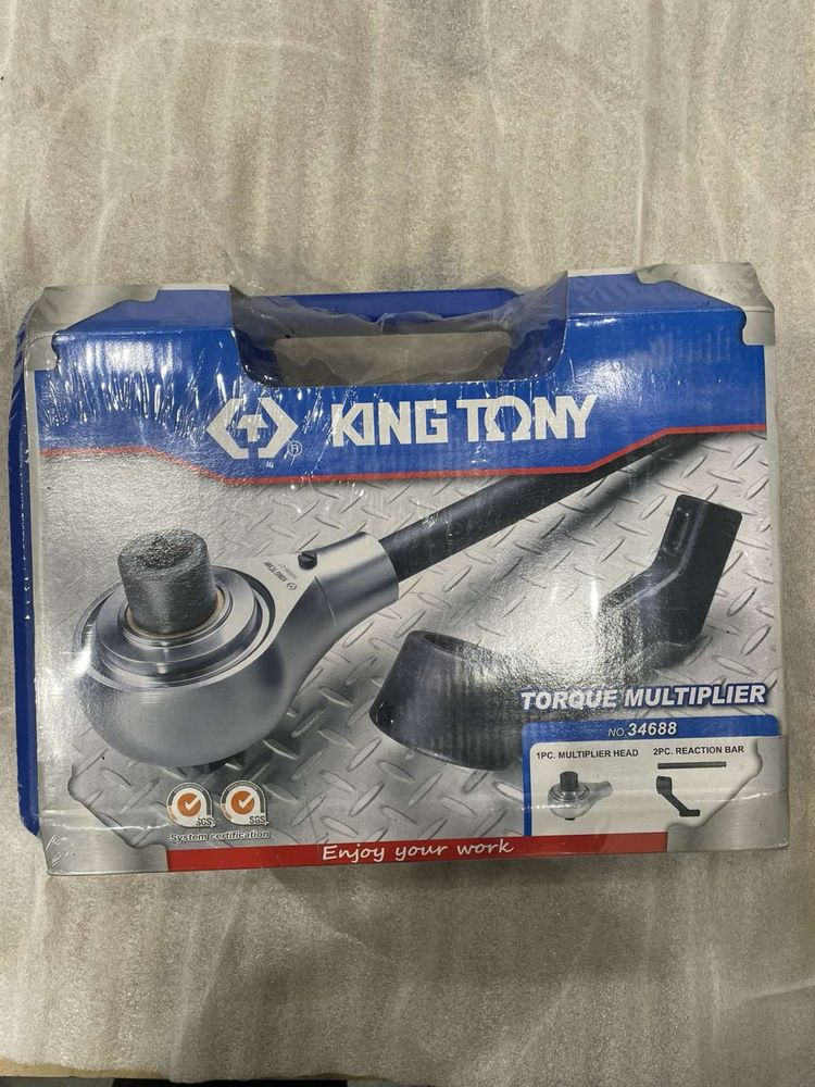 Мультипликатор 3/4"F x 1"M (5:1) усилие 540-2700 Нм KING TONY 34688