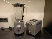 Blender kielichowy i toster Silver Crest Lidl antracyt szary