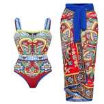 Пляжний комплект DOLCE GABBANA в максимальному розмірі 7XL