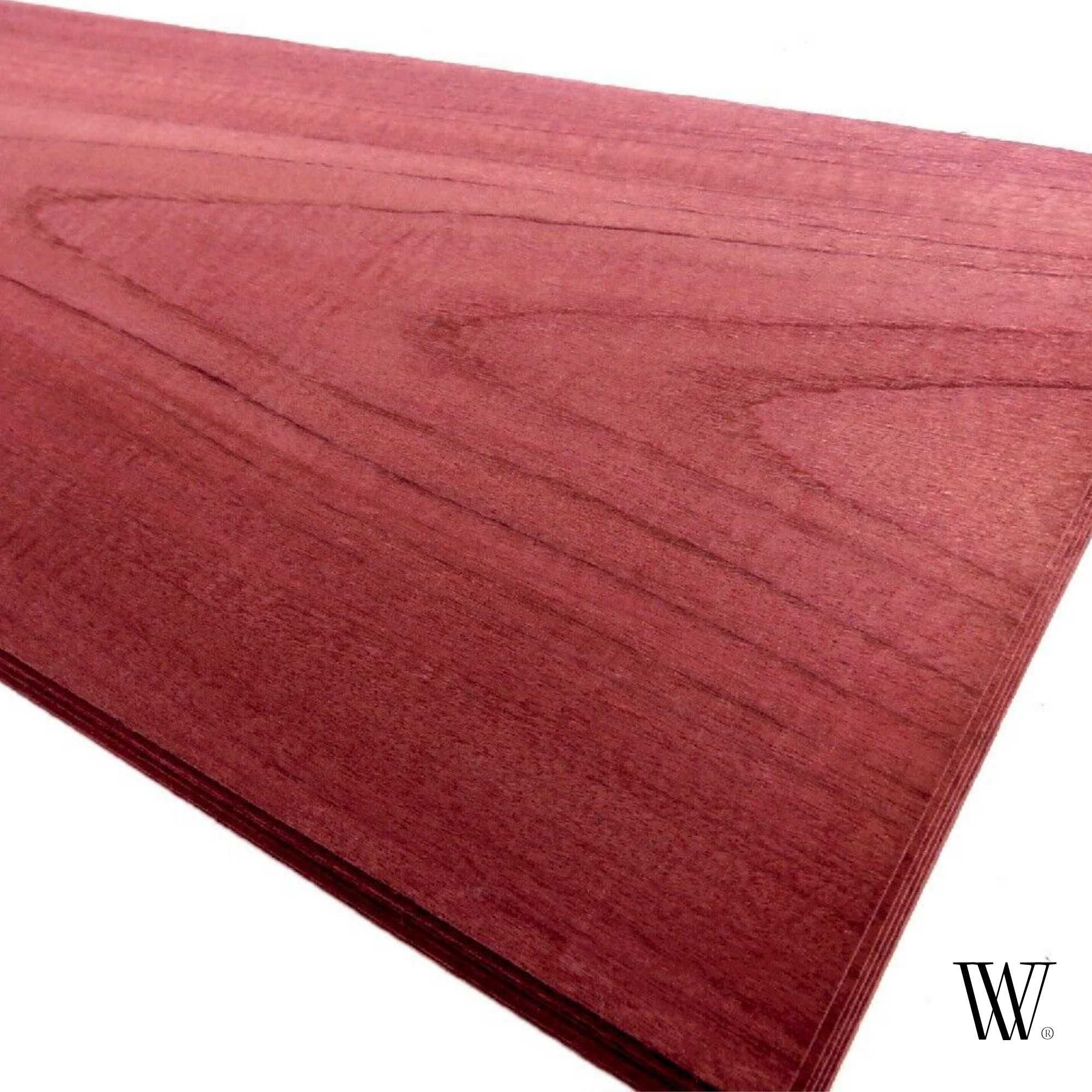 Pau Roxo - folha de madeira / Purpleheart veneer