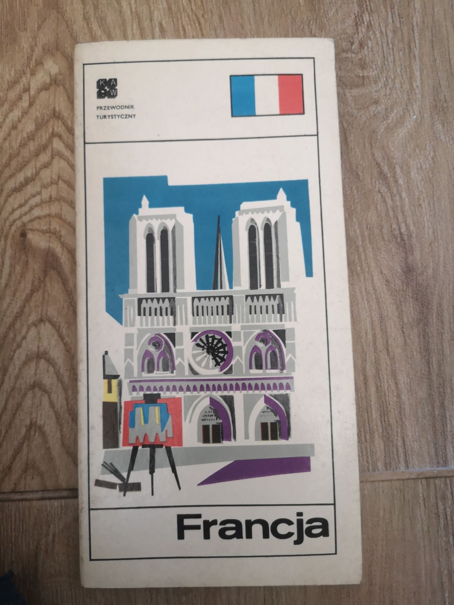 Informator turystyczny Francja stara książka wyprzedaż garażowa