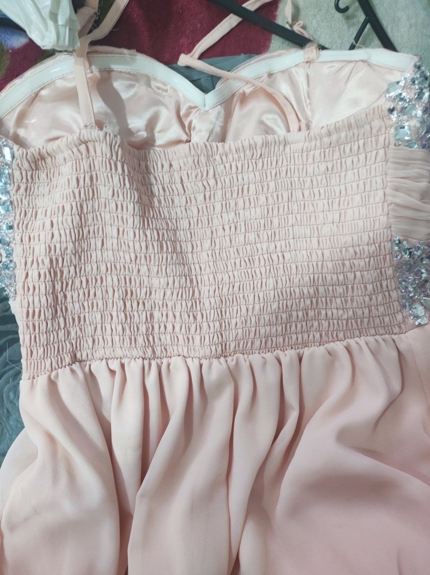 Sukienka maxi gorsetowa