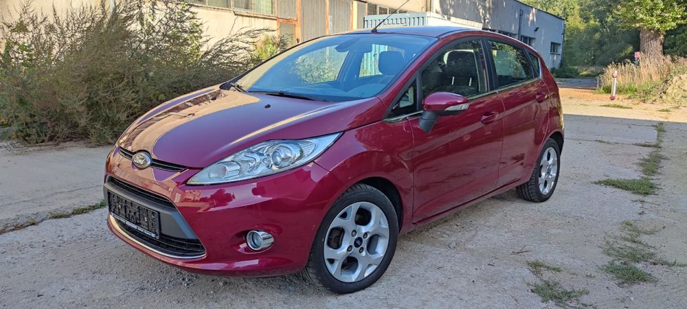 Ford Fiesta 1.25i 82KM TITANIUM 120.000km PDC chrom alu bezwypadkowy OPŁACONY