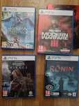 Jogos PS5 Assassin's Mirage, Ronin, COD MW III, Horizon Forbidden West
