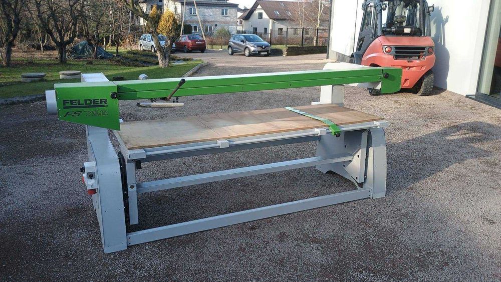 Szlifierka długotaśmowa FELDER F 722 , elektryczne podnoszenie stołu