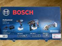 Bosch Profesional - zestaw narzędzi akumulatorowych