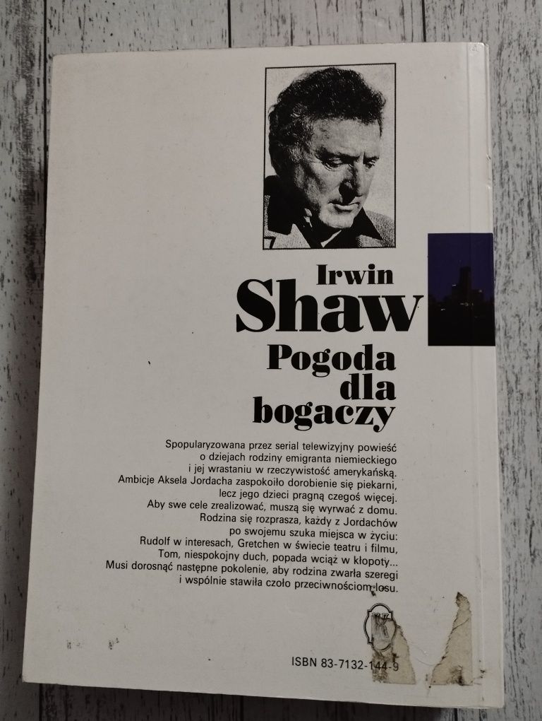 Pogoda dla bogaczy - Irwin Shaw