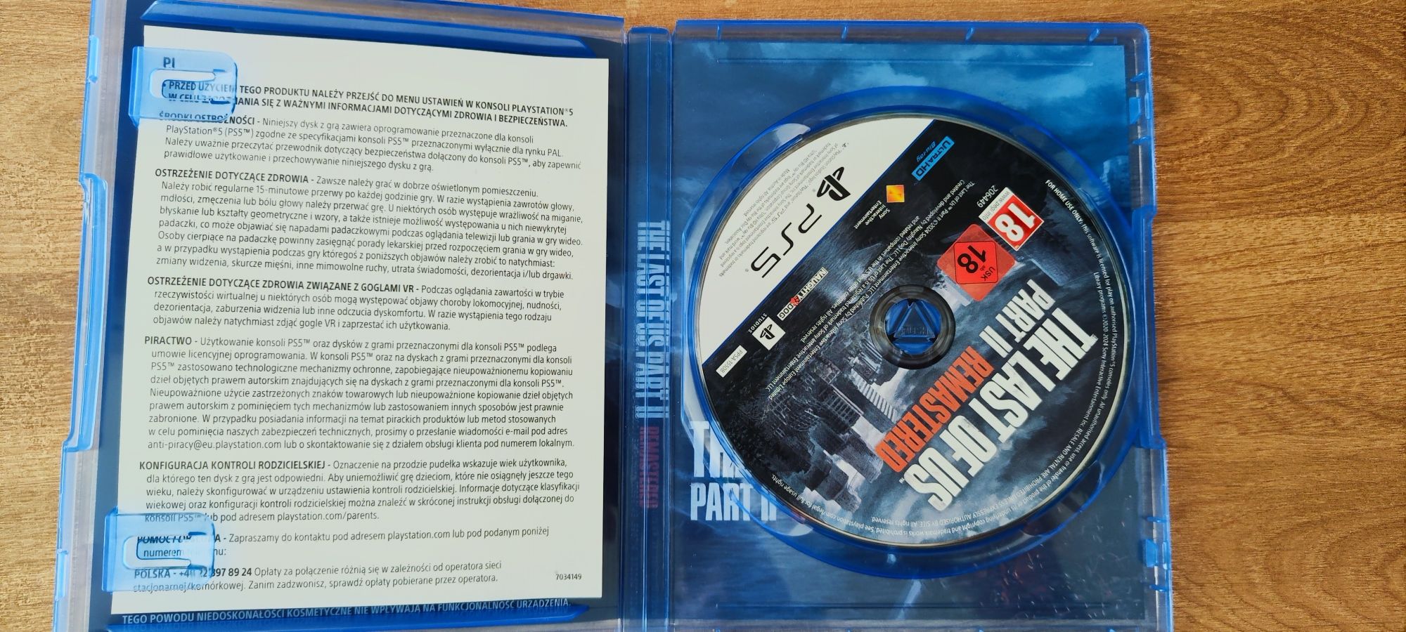 The Last Of Us II Remastered ps5 PL TLOU